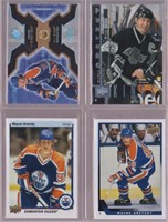 Lot cartes hockey Wayne Gretzky.