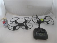 2 drones avec télécommande
