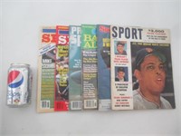 6 anciens magazines de sport sur le Baseball