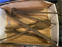 Vintage forging tools