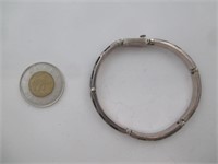 Bracelet TE 59 rare en argent .925 de 33 grammes