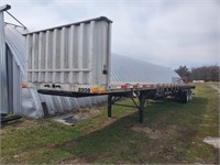 48' Flat bed trailer - Aluminum deck / Steel frame