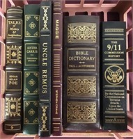 Leather Covered Books by Easton Press, 6ct.