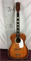 Vintage Silvertone Acoustic Guitar