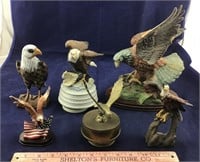 Lot Of Six Assorted Eagles - Two Are Musical