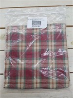 Longaberger 36" Square Orchard Park Plaid NIP