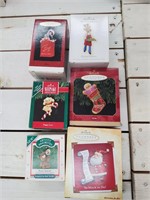 6 Hallmark Keepsake Ornaments