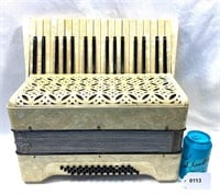 Beautiful Pearly Accordion Holds Air (untested)