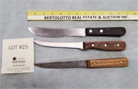 3 - Butcher Knives