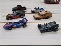 6 Vintage Hot Wheels