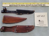 3 - Assorted Knife Sheaths