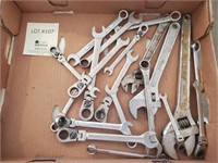 Group of Blue Point Wrenches & Adjustable Wrenches