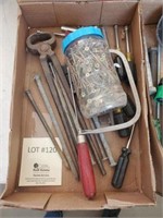 Assorted Tools, Spikes & Decks Screws