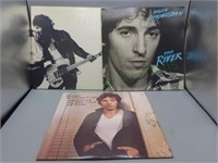 Lot of vintage Bruce Springsteen 33rpm albums!