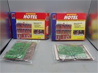 Downtown Hotel building kits from Life-Like!