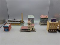 N-scale German POLA model railroad buildings!