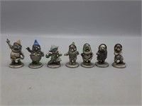 Snow White & the Seven Dwarfs pewter figurines!