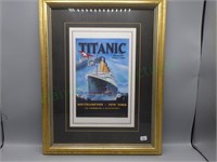 Framed Marine Art Posters "Titanic"