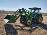 JD 5525 MFWD Tractor with 542 Loader