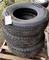 Towmax STR tires- 3 tires, STR 235/80R16