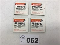 WINCHESTER SMALL PISTOL PRIMERS 100 to a box