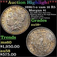 ***Auction Highlight*** 1896/1-o vam 16 R5 Morgan