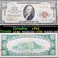 1929 $10 National Currency 'The New Holland Nation
