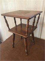 VINTAGE TWO TIER SIDE TABLE