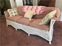 FANTASTIC ANTIQUE WICKER SOFA