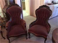AWESOME VICTORIAN PARLOR CHAIR