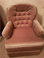 UPHOLSTERED ROCKER