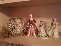 VINTAGE LADY BARBARA AND OTHERS WALL POCKETS