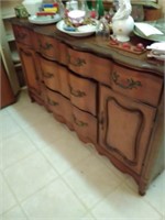 CURVED FRENCH PROVENCIAL BUFFET ONLY
