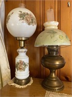 TWO VICTORIAN LAMPS