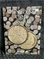 LINCOLN CENT SET 1909-1940 36 COINS