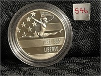 1992 OLYMPIC COMMEMORATIVE HALF DOLLAR PROOF