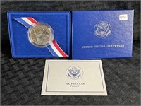 1986 STATUE OF LIBERTY HALF DOLLAR PROOF