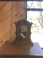 Old Clock in Wooden Case