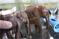 CARVED WOODEN ELEPHANT
