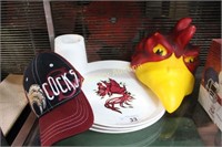 GAMECOCK HAT - COCKY FOAM HAT - PLATES