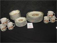 Dinner Plate Set (8 plates, cups & bowls)