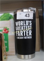 WORLD'S GREATEST FARTER I MEAN FATHER INSULATEDCUP