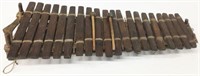 Antique African Wood Xylophone-Type Instrument.
