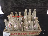 Canada Dry Crate & Pepsi bottles