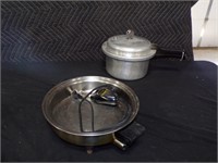 Elec. Fry pan, Cutting board, Preasure cooker