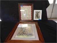 3 Framed Wall Pictures