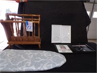 Mag. Rack, Ironing board & Picture frames