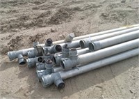Irrigation Pipe Approx 12 pcs
