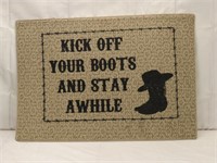WELCOME MAT-KICK YOUR BOOTS OFF 38045