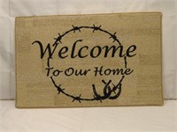 WELCOME MAT-WELCOME TO OUR HOME 39059